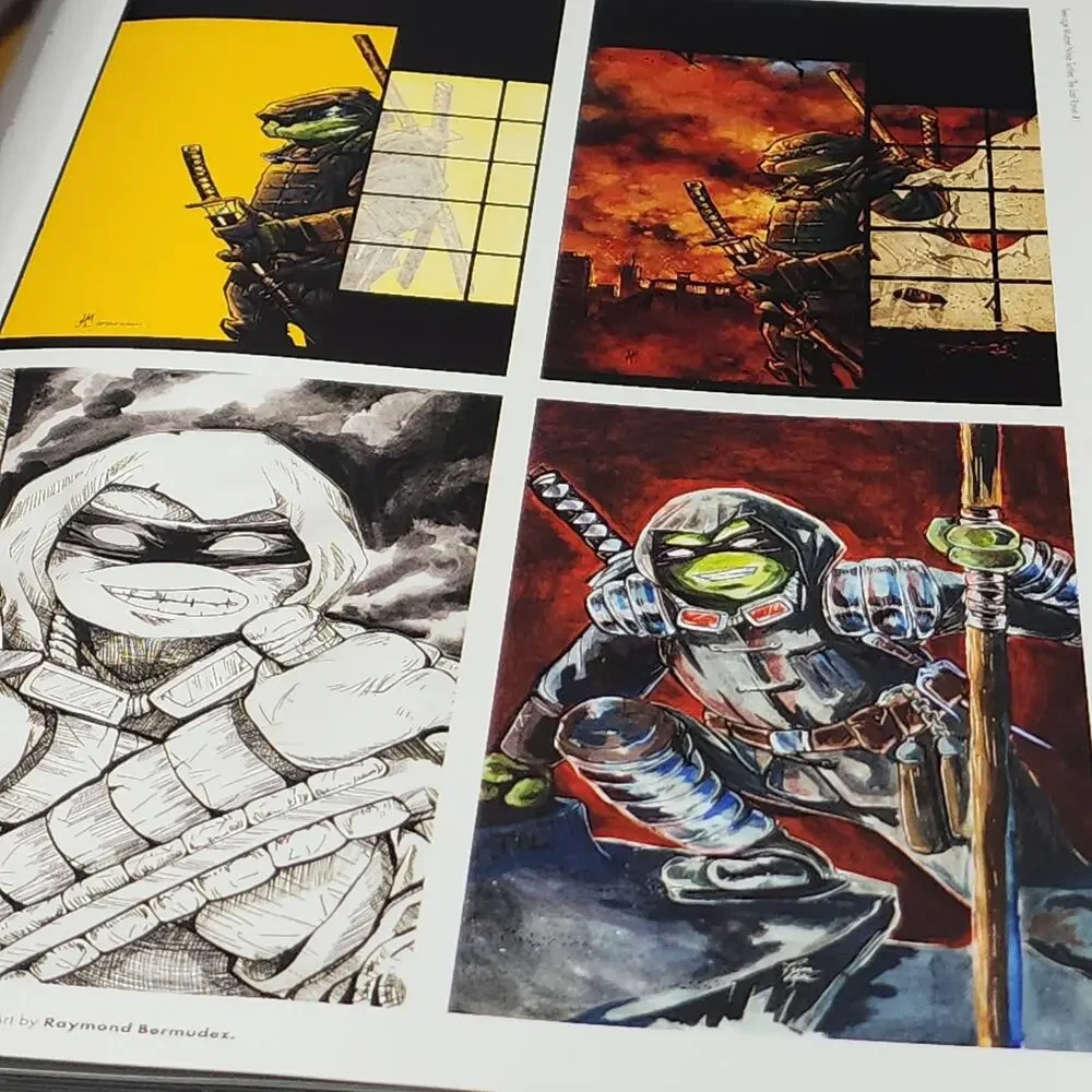 Teenage Mutant Ninja Turtles The Last Ronin The Covers HC IDW Publishing
